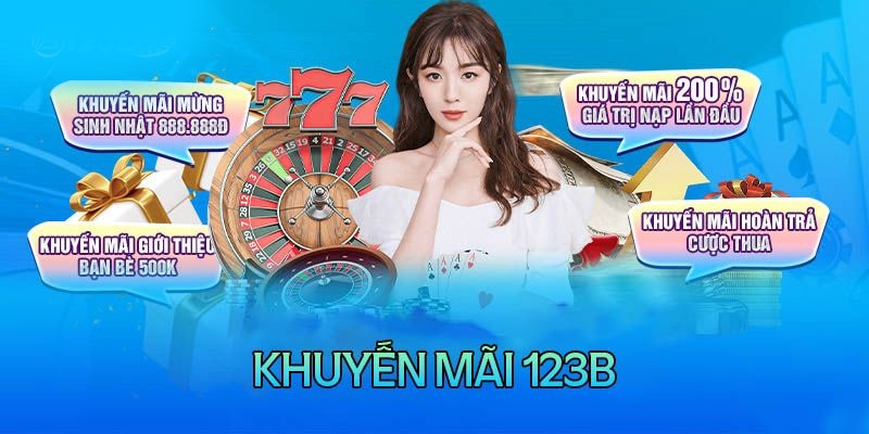 Điều kiện nhận khuyến mãi 123B chuẩn