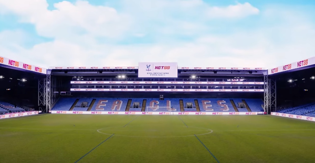 NET88 chính thức trở thành đối tác chiến lược của Crystal Palace